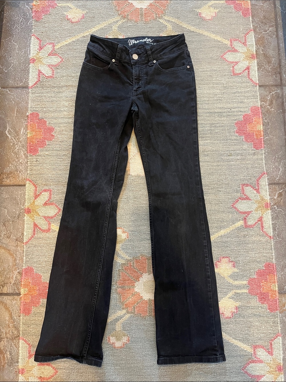 Wrangler Women's Black boot cut Jeans